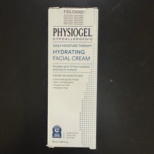 Hypoallergenic Hydrating Facial Cream - White